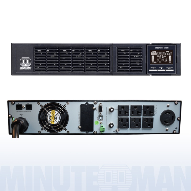 Minuteman END3000RT2U-L ENDURANCE Series Lithium Online UPS System