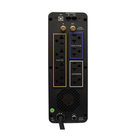 Minuteman ETR2000LGU ENTRUST-LG Series Line Interactive UPS System Line Interactive UPS