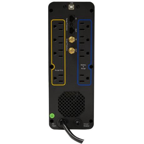 Minuteman ETR550LG ENTRUST-LG Series Line Interactive UPS System Line Interactive UPS