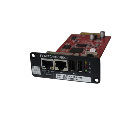 Minuteman EV-NETCARD-1GEXR 1Gbit SNMP Card for EXR and ED-LCD Series SNMP Accessory