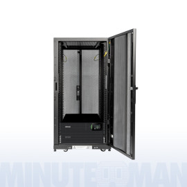 Minuteman MMCAB24S10K Power Cabinet - Half-height, 24U Cabinet with 10kVA UPS