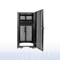 Minuteman MMCAB24S5K Power Cabinet - Half-height, 24U Cabinet with 5kVA UPS Power Cabinet with UPS