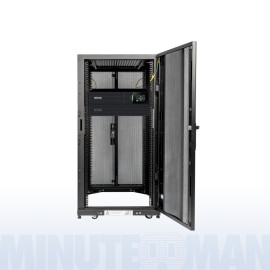 Minuteman MMCAB24S5K Power Cabinet - Half-height, 24U Cabinet with 5kVA UPS