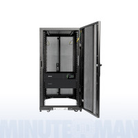 Minuteman MMCAB24S8K Power Cabinet - Half-height, 24U Cabinet with 8kVA UPS Power Cabinet with UPS