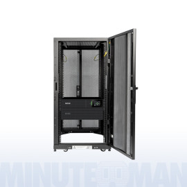 Minuteman MMCAB24S8K Power Cabinet - Half-height, 24U Cabinet with 8kVA UPS