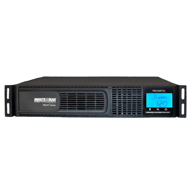 Minuteman PRO750RT2U PRO-RT Series Line Interactive UPS System