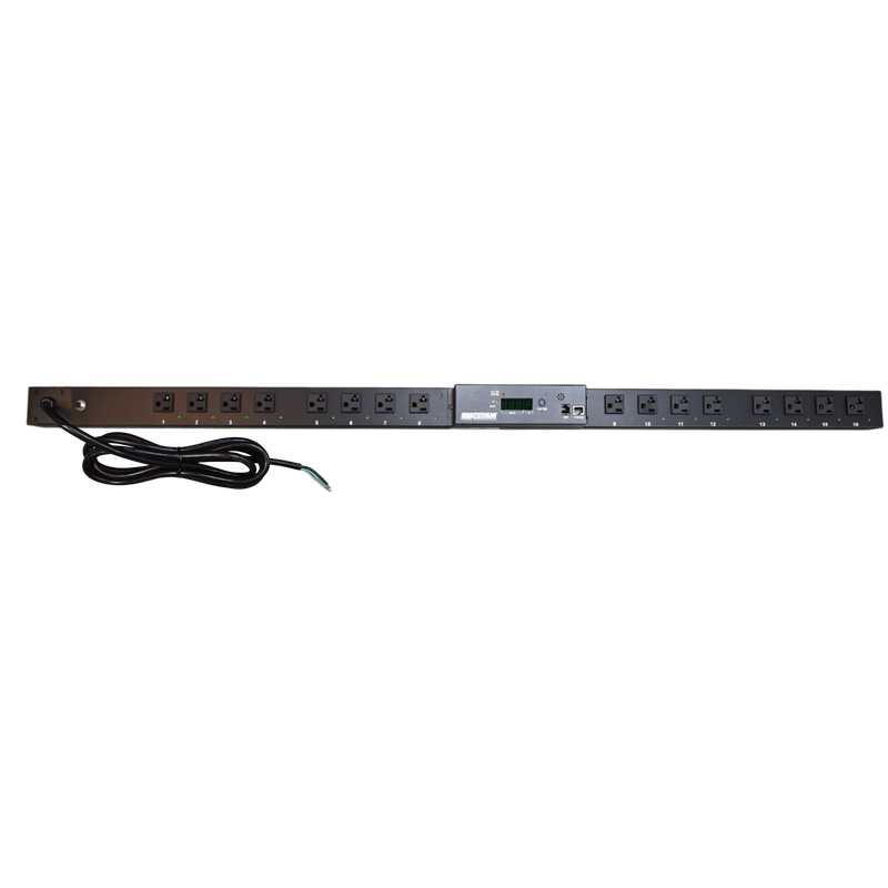 Minuteman RPM1516N1LCD-HW RPM Switched PDU 16-outlet 120V 15A IPv6 Remote Power Manager