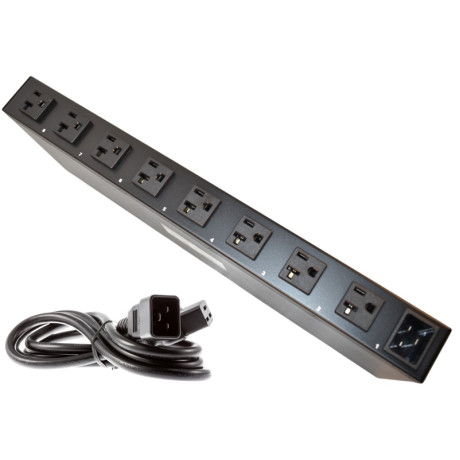 Minuteman RPM1516N1LCD-IEC RPM Switched PDU 16-outlet 120V 15A IPv6 Remote Power Manager