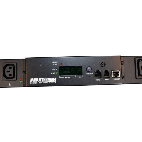Minuteman RPM2016I2LCD-HW RPM Switched PDU 16-outlet 208V 20A IPv6