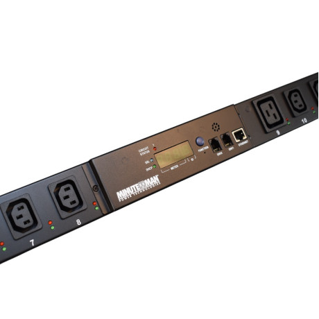 Minuteman RPM2016I2LCD-L20P RPM Switched PDU 16-outlet 208V 20A IPv6 Remote Power Manager