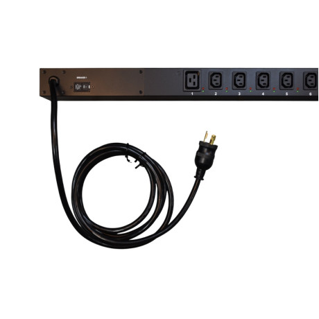 Minuteman RPM2016I2LCD-L20P RPM Switched PDU 16-outlet 208V 20A IPv6 Remote Power Manager