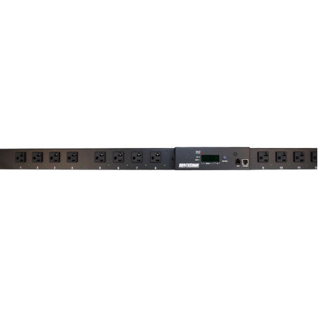 Minuteman RPM2016N1LCD-HW RPM Switched PDU 16-outlet 120V 20A IPv6