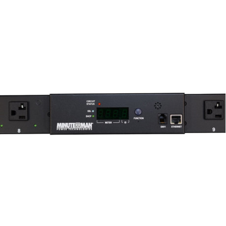 Minuteman RPM2016N1LCD-IEC RPM Switched PDU 16-outlet 120V 20A IPv6 Remote Power Manager