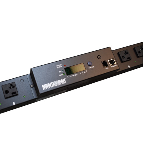 Minuteman RPM2016N1LCD-IEC RPM Switched PDU 16-outlet 120V 20A IPv6 Remote Power Manager
