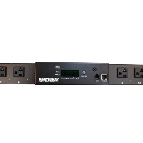 Minuteman RPM2016N1LCD-L20P RPM Switched PDU 16-outlet 120V 20A IPv6