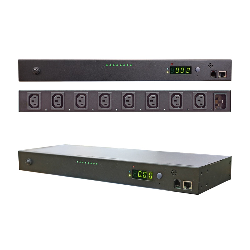 Minuteman RPM208I2LCD-HW RPM Switched PDU 8-outlet 208V 20A IPv6