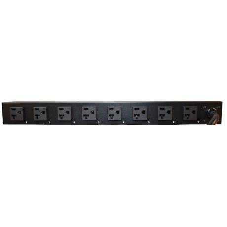 Minuteman RPM208N1LCD-L20P RPM Switched PDU 8-outlet 120V 20A IPv6 Remote Power Manager
