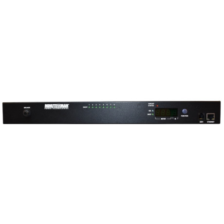 Minuteman RPM208N1LCD-L20P RPM Switched PDU 8-outlet 120V 20A IPv6 Remote Power Manager