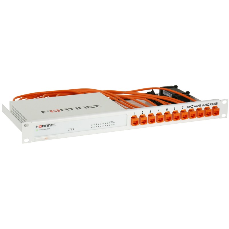 Rack Mount Kit for FortiGate 60E, 61E Rackmount Kits Rack Mount Kit for FortiGate 60E, 61E Rackmount Kits