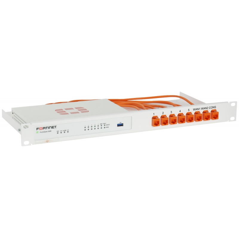 Rack Mount Kit for FortiGate 30E, 50E, 51E, 52E Rackmount Kits Rack Mount Kit for FortiGate 30E, 50E, 51E, 52E Rackmount Kits