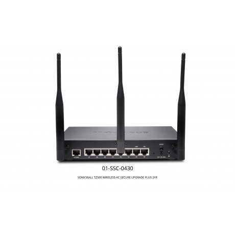 TZ500 Wireless-AC Secure Upgrade Plus with 2 Years CGSS Appliances