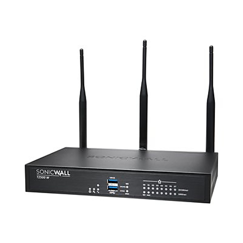SonicWall TZ500 Wireless-AC Intl Gen5 Firewall Replacement With AGSS (1 Year) Appliances