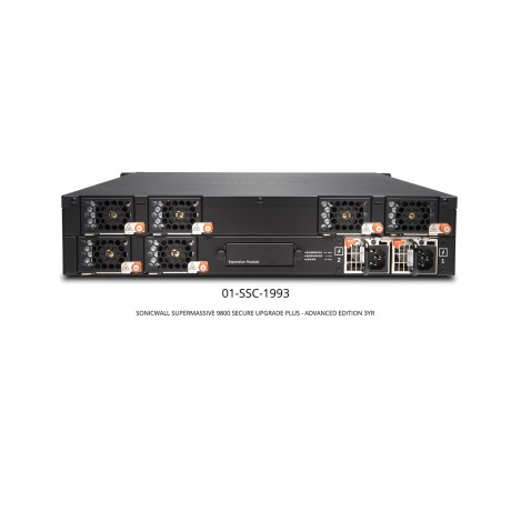 SonicWall SuperMassive 9800 Secure Upgrade Plus - Advanced Edition 3Yr Appliances
