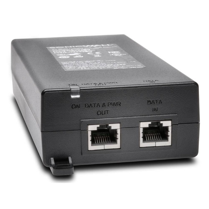 SonicWave Multi-Gigabit 802.3at PoE+ Injector PoE Injector