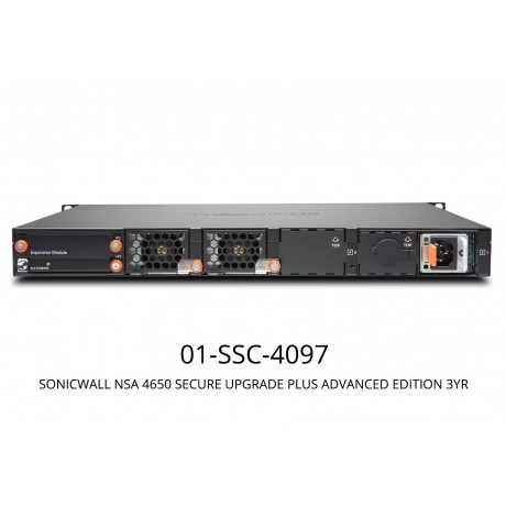 SonicWall NSA 4650 Secure Upgrade Plus Advanced Edition (3 Years) Appliances
