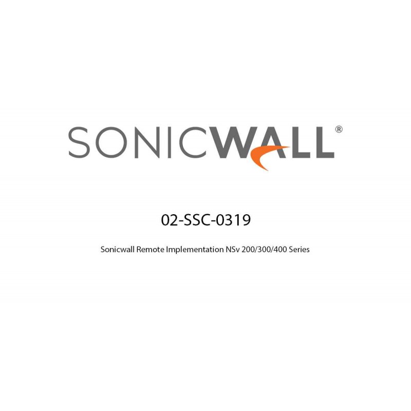 Sonicwall Remote Implementation NSv 200/300/400 Series Remote Implementation