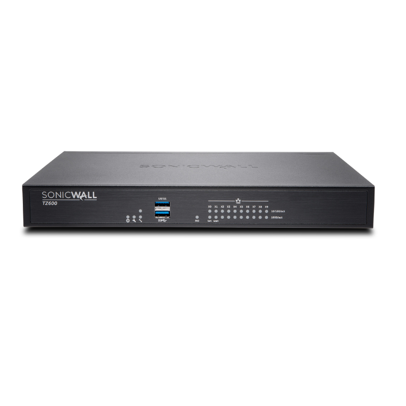SonicWall TZ600 Poe Secure Upgrade Plus - Advanced Edition (2 Years) Appliances