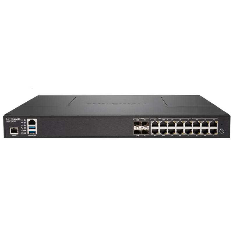 SonicWall NSA 2650 Launch Promo With (3 Years) Agss And Cloud Management Appliances SonicWall NSA 2650 Launch Promo With (3 Years) Agss And Cloud Management Appliances