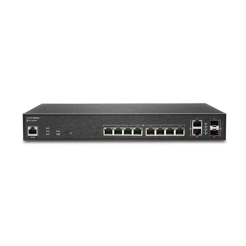 SonicWall Switch SWS12-8 (PoE) Appliances SonicWall Switch SWS12-8 (PoE) Appliances