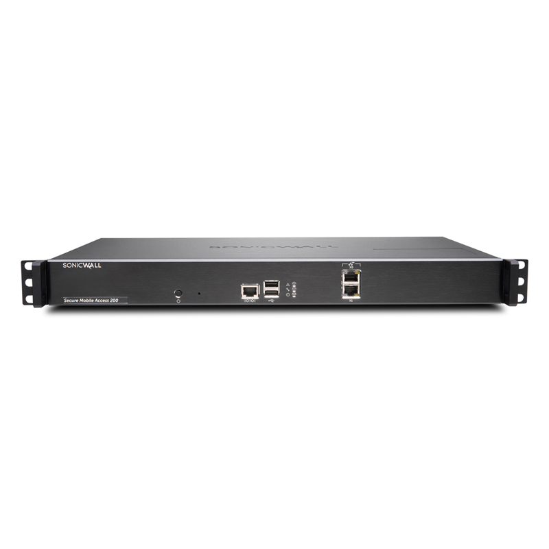 SonicWall SMA 210 Secure Upgrade Plus With 24X7 Support 26-50 Users (1 Year) Appliance