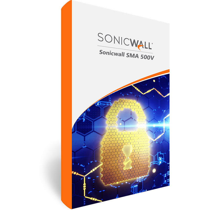 SonicWall SMA 500V Secure Upgrade Plus With 24X7 Support 101-250 Users (3 Years) Appliance