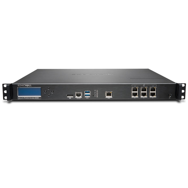 Sonicwall SMA 6210 Secure Upgrade Plus With 24X7 Support Up To 100 User (1 Year) Appliances