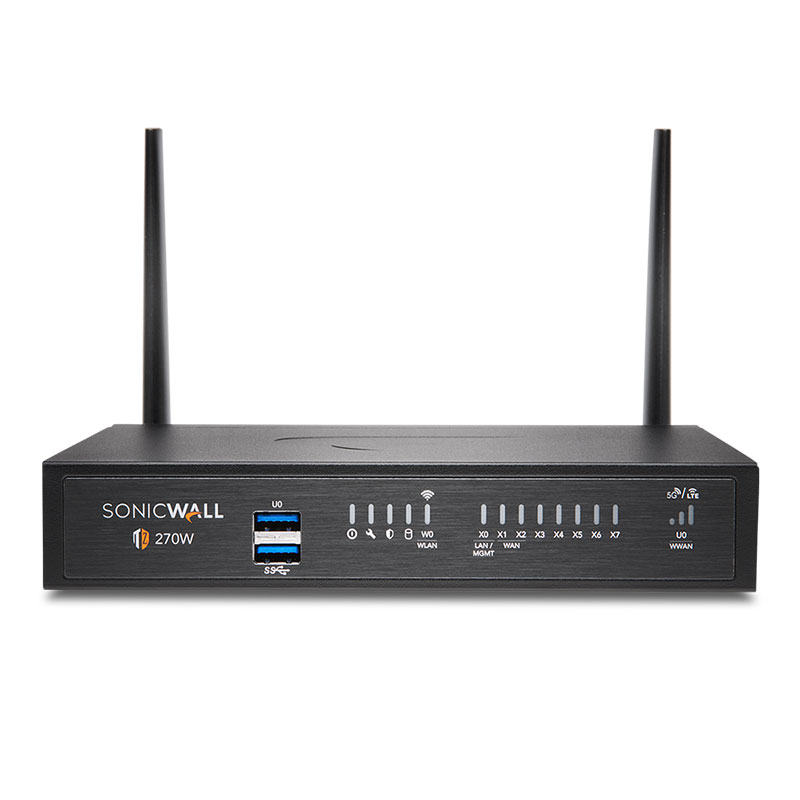 SonicWall TZ270 Wireless-AC Total Secure (AGSS) Essential Edition (1 Year) Appliances