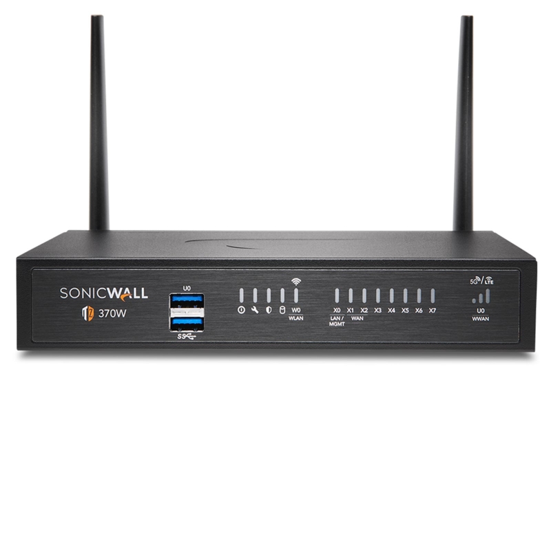 SonicWall TZ370 Wireless-AC Intl Base Appliance Appliances