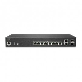 SonicWall Switch SWS12-10FPoE with Wireless Network Management and Support (1 Year)
