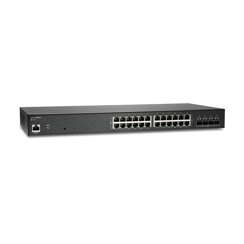 SonicWall Switch SWS14-24 with Wireless Network Management and Support (1 Year) Wireless Network Management and Support