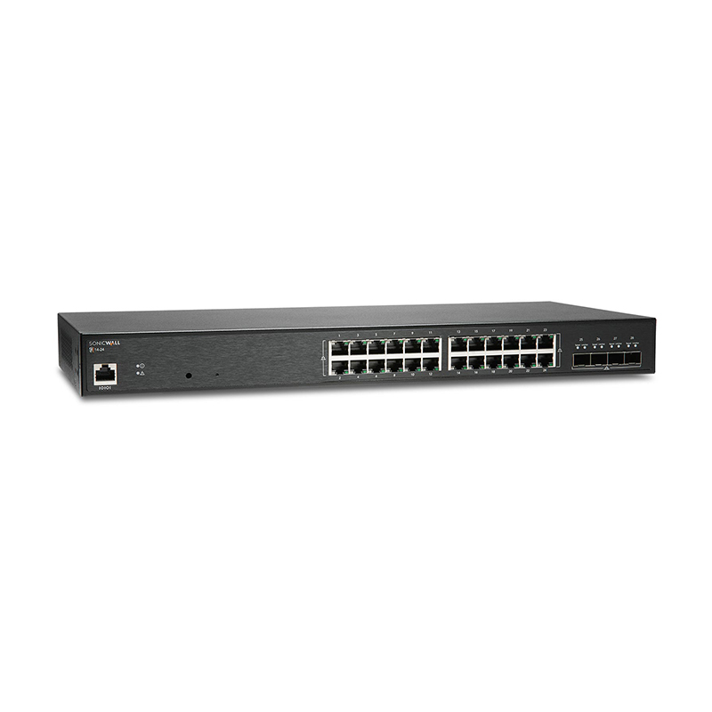 SonicWall Switch SWS14-24 with Wireless Network Management and Support (1 Year)