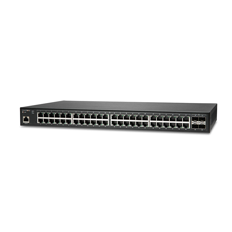 SonicWall Switch SWS14-48 with Wireless Network Management and Support (3 Year) Wireless Network Management and Support