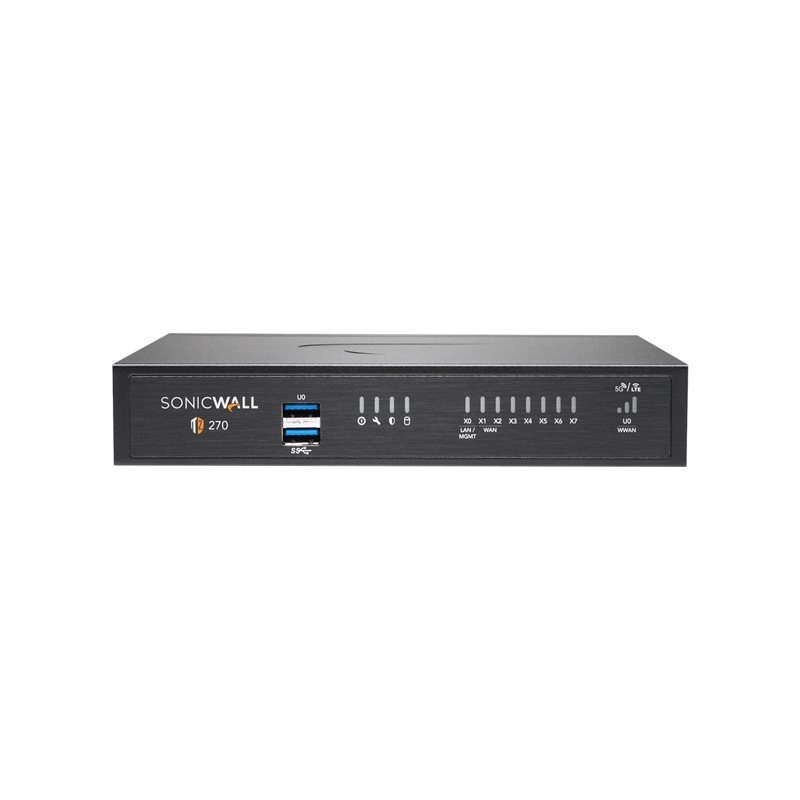 SonicWall TZ270 Network Security/Firewall Appliance (SonicWALL Upgrade only) 