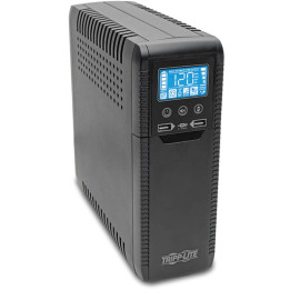 Tripp Lite ECO1000LCD Line-Interactive UPS with USB and 8 Outlets - 120V 1000VA 600W 50/60 Hz AVR ECO Series