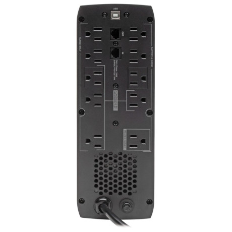 Tripp Lite ECO1500LCD Line Interactive UPS with USB and 10 Outlets - 120V 1440VA 900W 50/60 Hz AVR ECO Series ENERGY STAR UPS Battery Backup