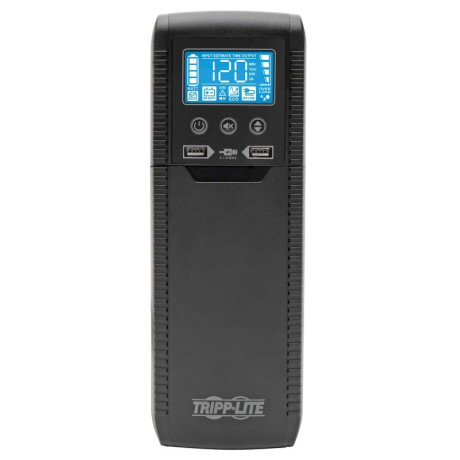 Tripp Lite ECO1500LCD Line Interactive UPS with USB and 10 Outlets - 120V 1440VA 900W 50/60 Hz AVR ECO Series ENERGY STAR UPS Battery Backup