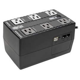 Tripp Lite ECO350UPS 350VA 210W Standby UPS - 6 NEMA 5-15R Outlets 120V 50/60 Hz 5-15P Plug ENERGY STAR Desktop/Wall