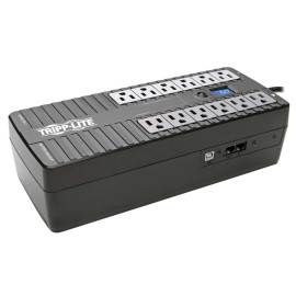 Tripp Lite ECO850LCD 850VA 425W Standby UPS - 12 NEMA 5-15R Outlets 120V 50/60 Hz USB LCD ENERGY STAR Desktop/Wall