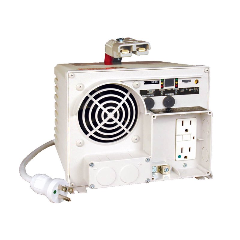 Tripp Lite EMS1250UL 1250W 12VDC PowerVerter Ambulance/EMS Inverter/Charger with 2 Hospital Grade Outlets EMS Series
