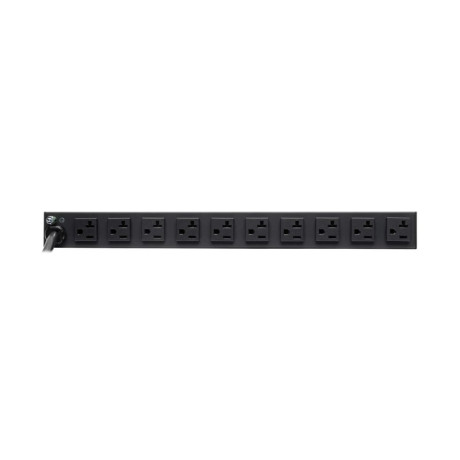 Tripp Lite IBAR12-20T Isobar 12-Outlet Network Server Surge Protector 15 ft. (4.57 m) Cord with L5-20P Plug 3840 Joules Diagnostic LEDs 1U Rackmount Isobar Series